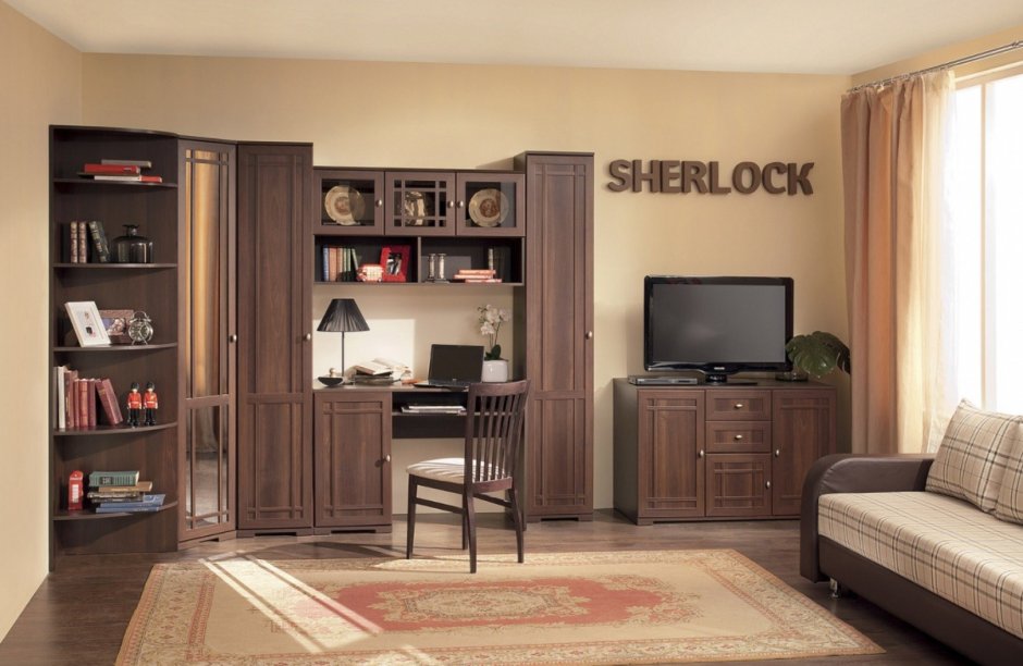 Угловой шкаф Шерлок хофф