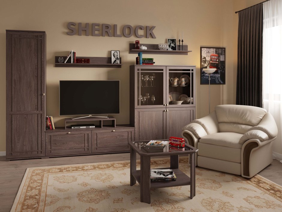 Спальня Шерлок ясень светлый