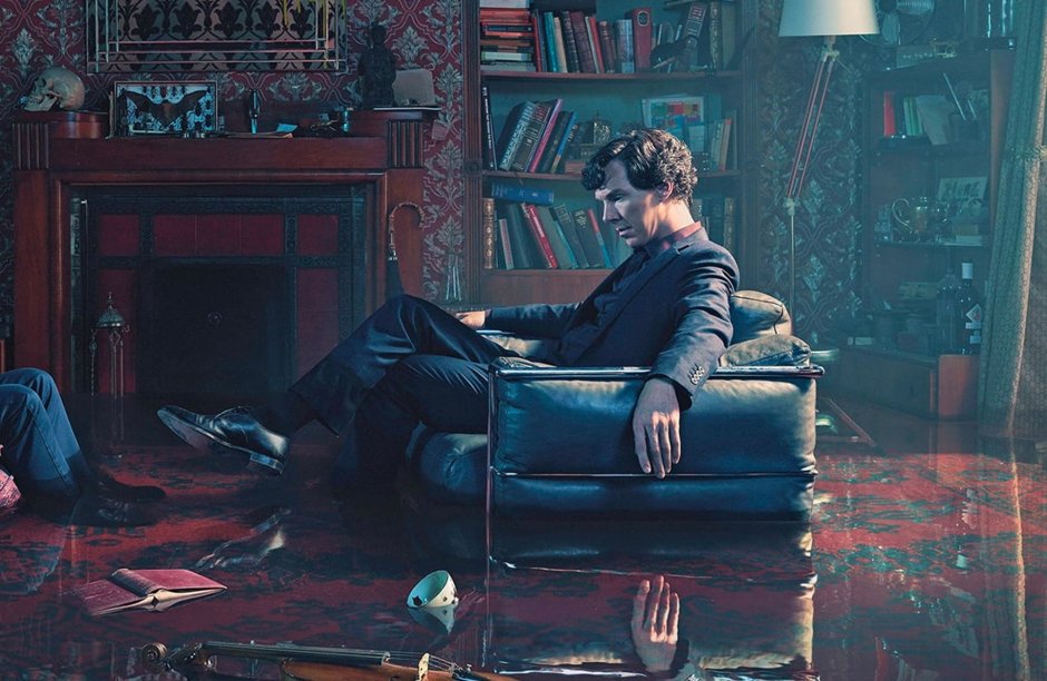 Комната Шерлока Холмса bbc