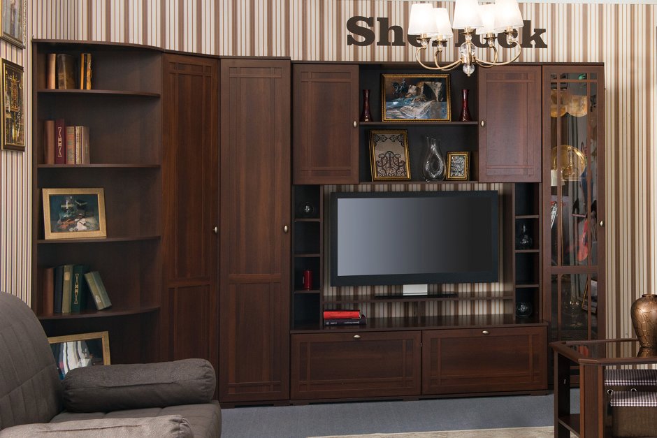 Гостиная Шерлок орех шоколадный
