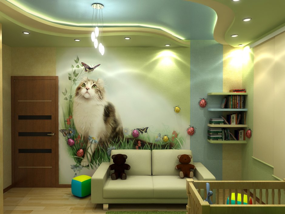 Игровая стенка для кошек