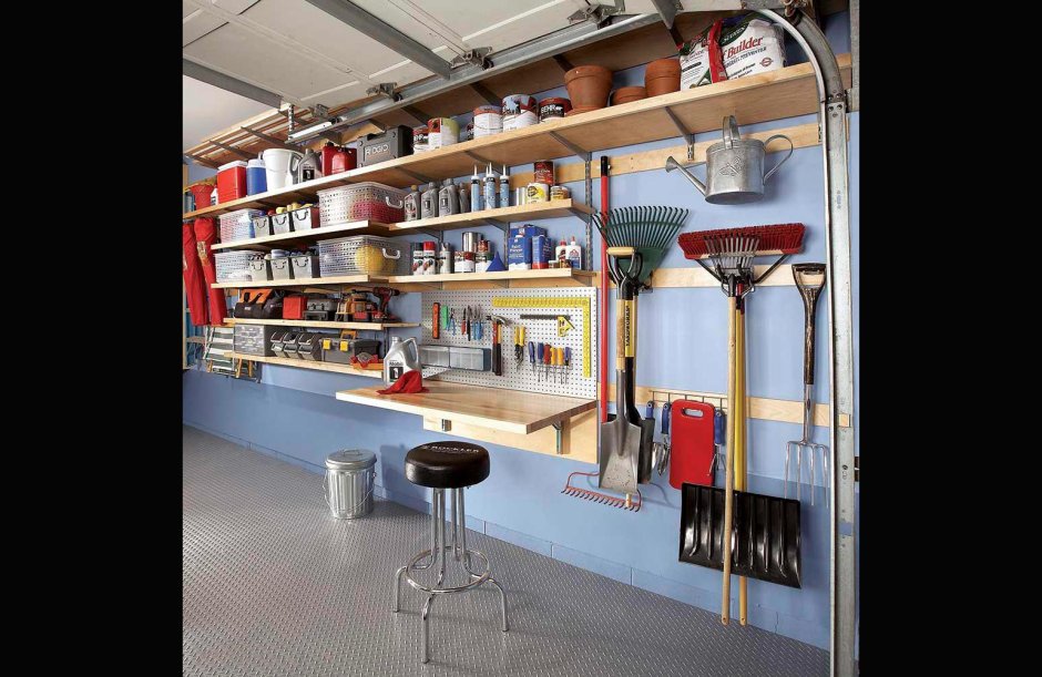 French Cleat Tool Wall