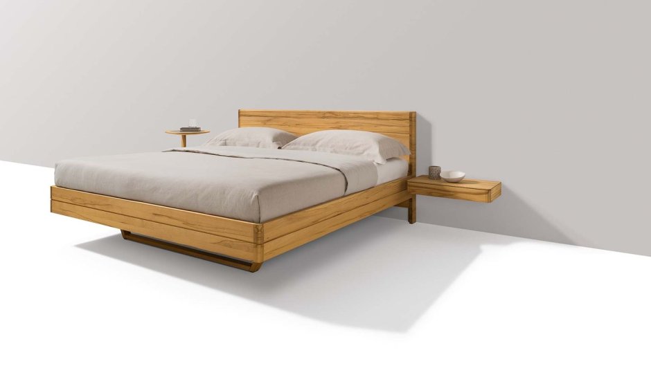 Парящая двуспальная кровать