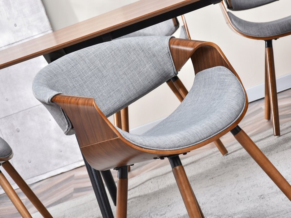 Стул Саманта Textile Grey