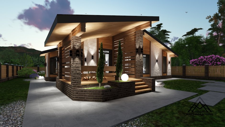 Archmasters проект одноэтажного дома