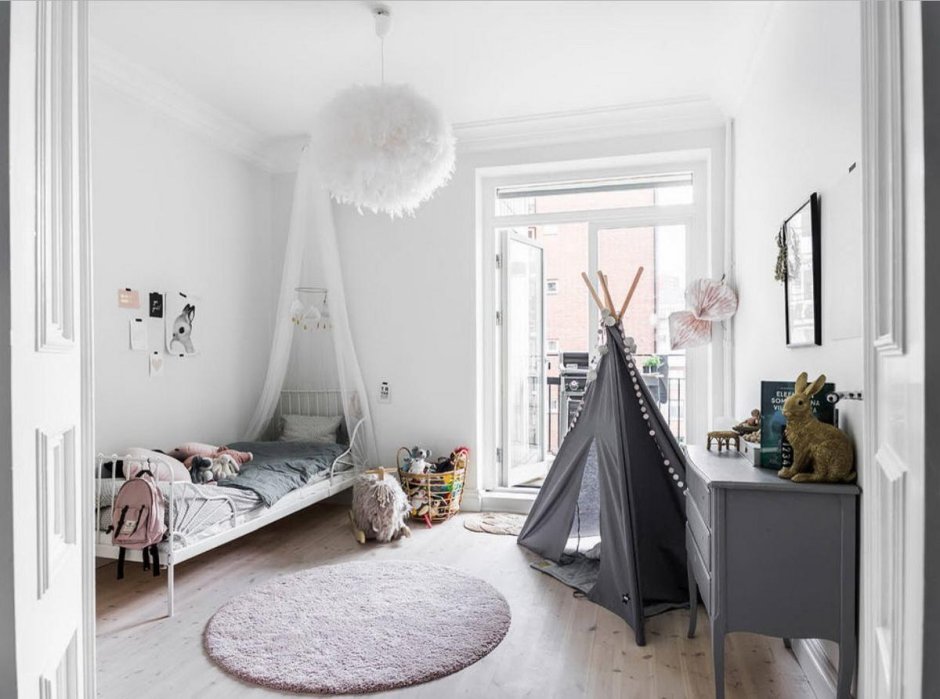 Детская комната в норвежском стиле