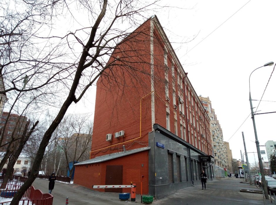 Фасады дома с плоской кровлей планкен