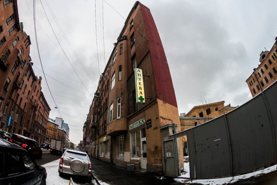Плоский дом в Томске