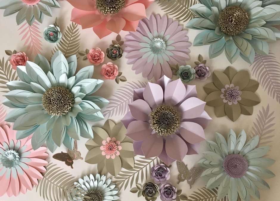 Paper Flower ideas for Wall