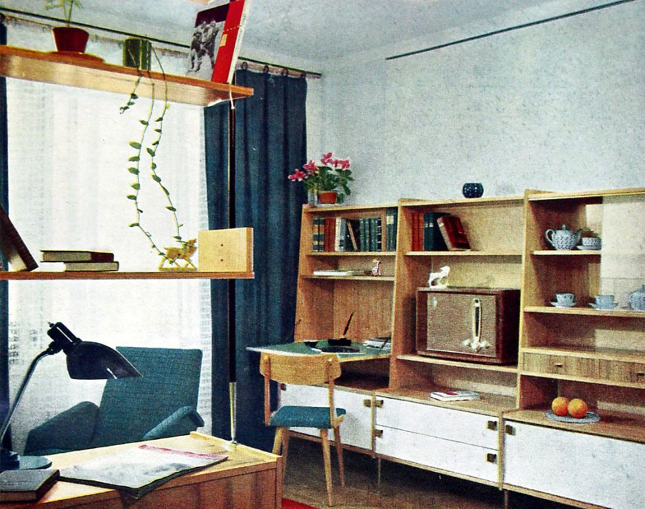 Спальня в стиле СССР
