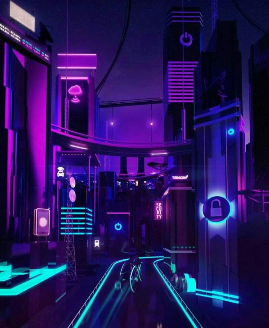 Retro Cyberpunk Эстетика