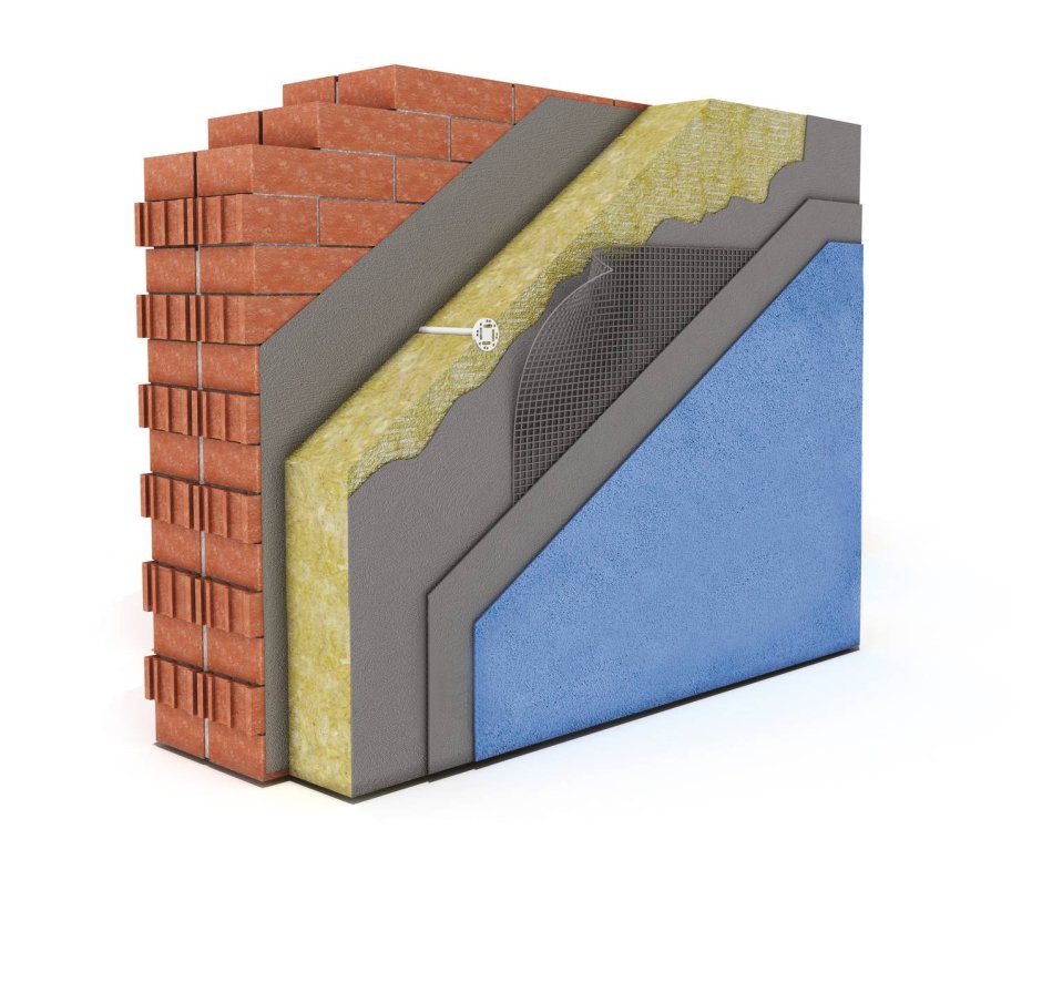 Штукатурный фасад по технологии Церезит