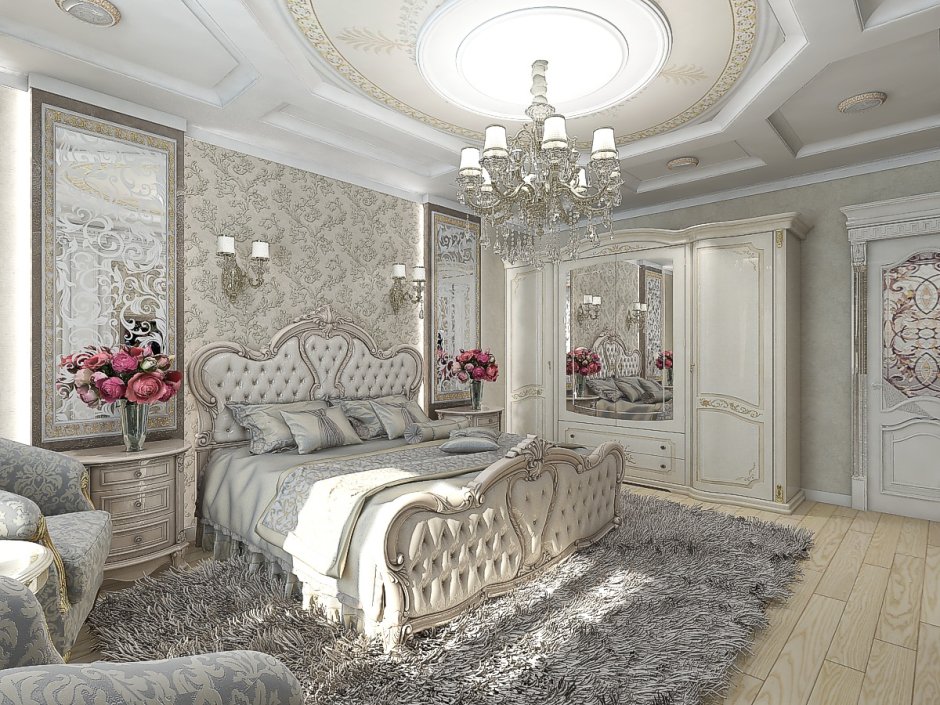 Спальня Амир Шах белая