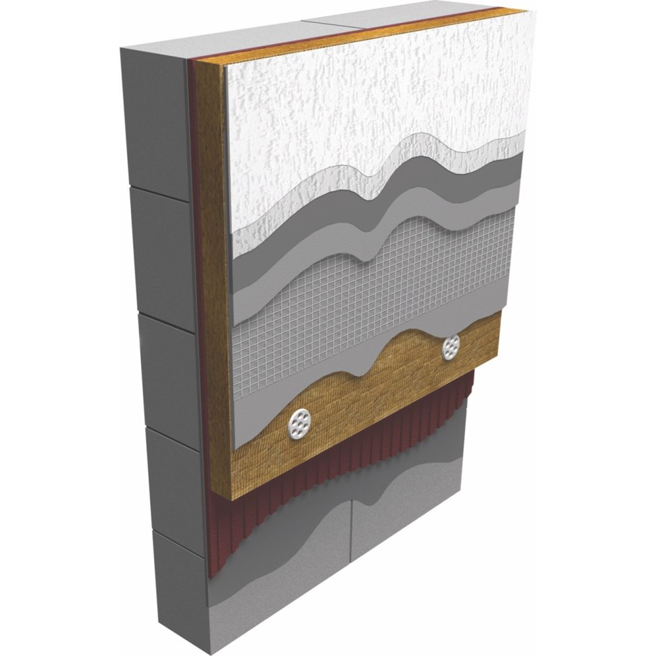Штукатурка теплоизоляционная фасадная