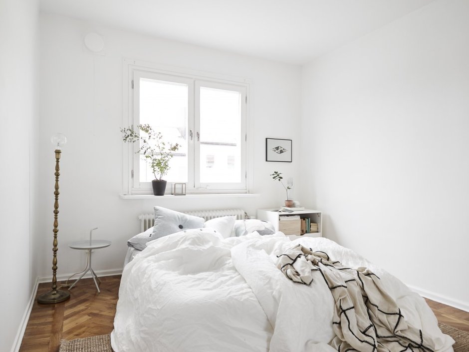 Белая спальня Эстетика