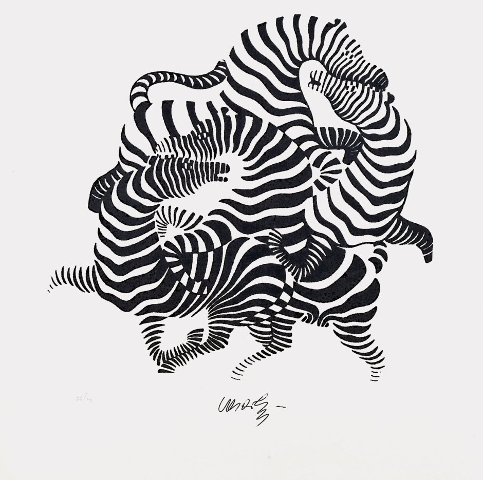 Виктор Вазарели Zebra