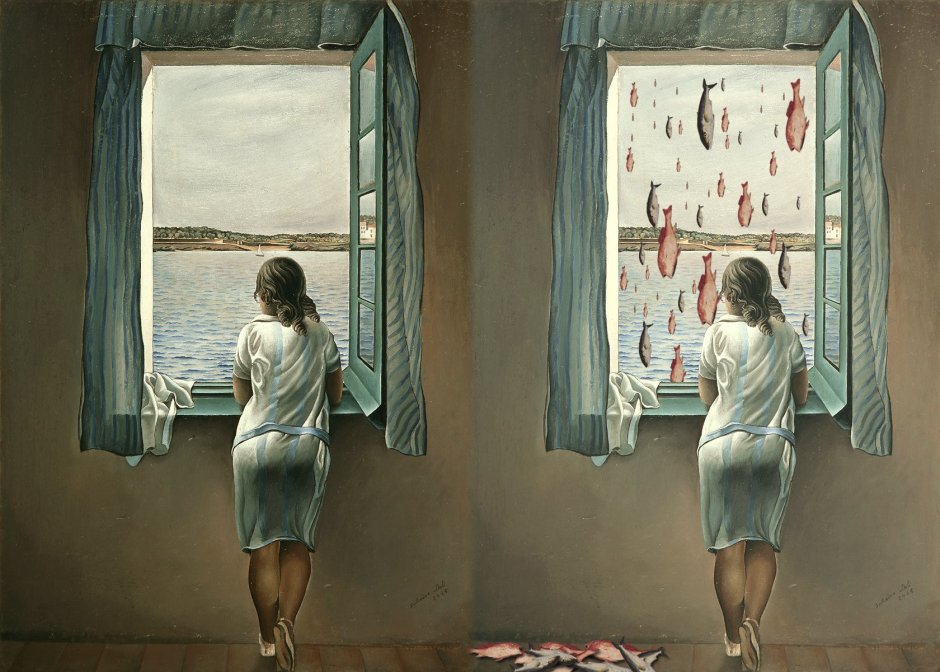 Сальвадор дали Figure at a Window