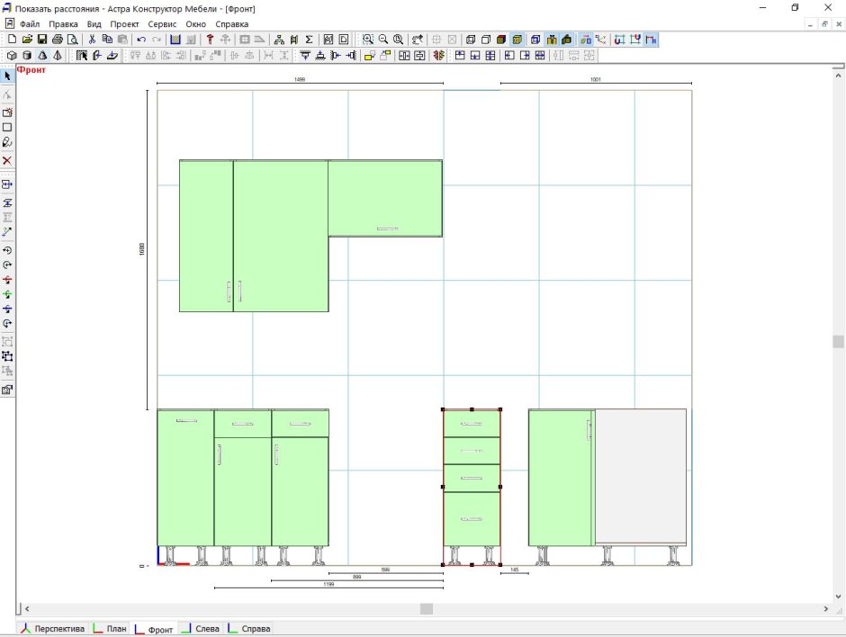 Проектирование кухни программа про100