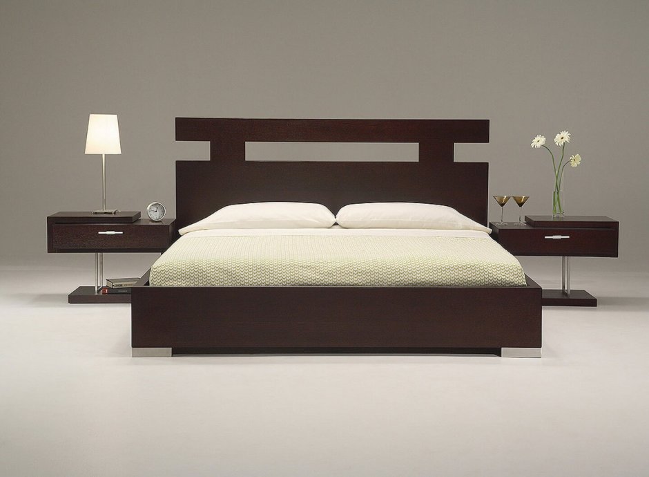 Design Wood кровать Модерн
