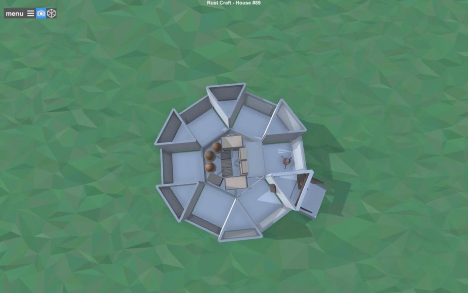 Rustcraft схемы домов