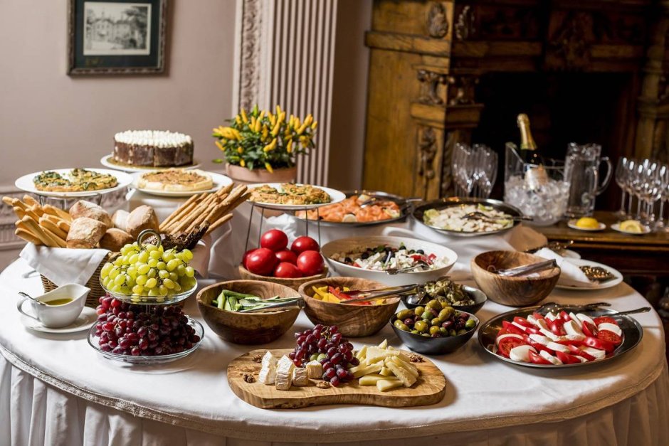 Итальянский традиционный стол