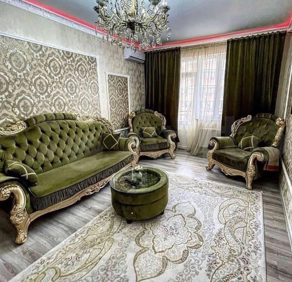 Диваны тройка с креслами