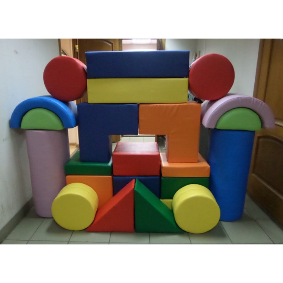Мягкие модули для детских игровых
