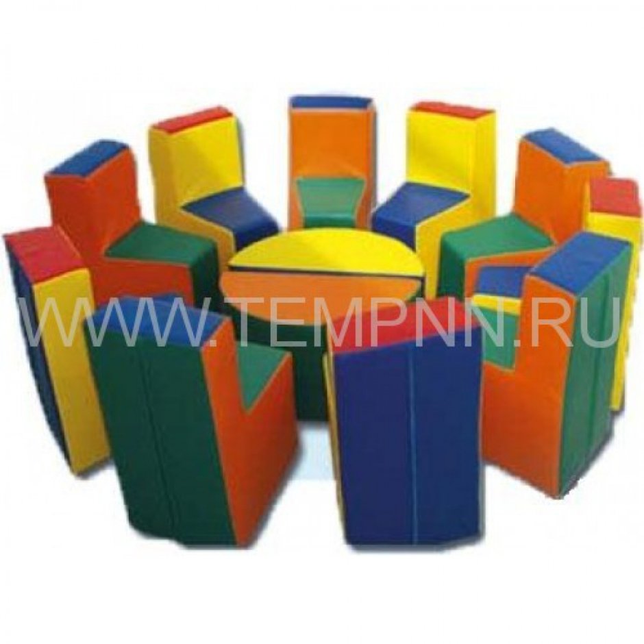 Мягкие модули для детской комнаты