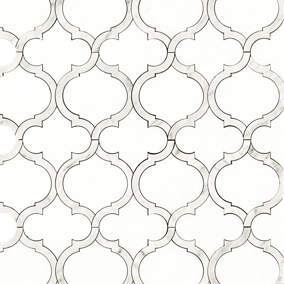 Мозаика Carrara Arabesque Marble