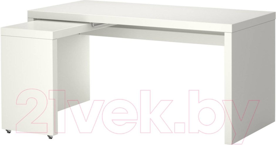 Письменный стол ikea МАРРЕН 203.438.94 белый