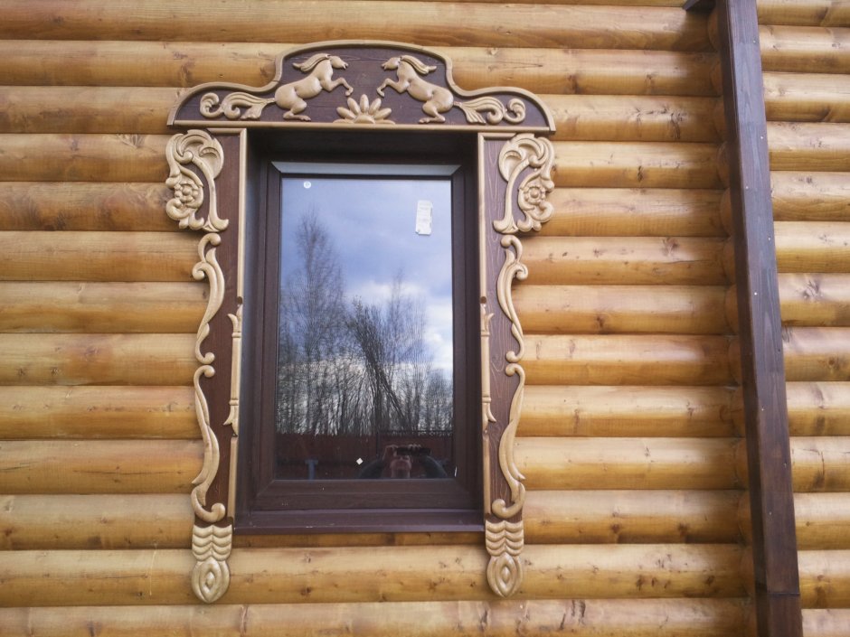 Наличники резные деревянные