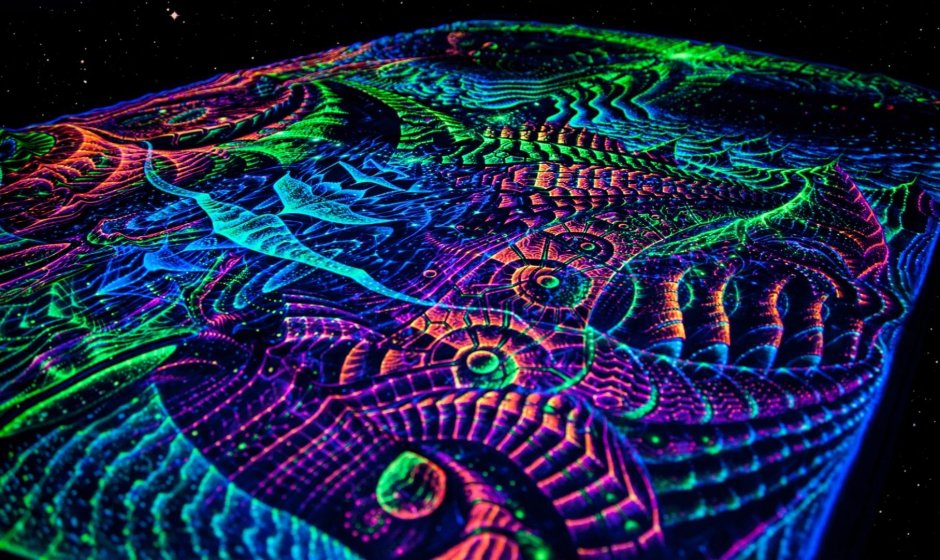 Живопись флуоресцентными красками