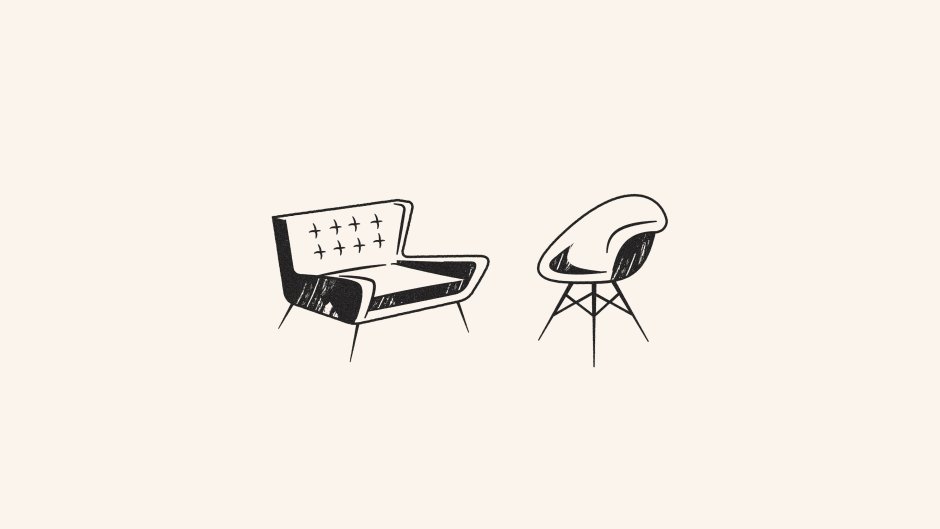 Стол и кресло Минимализм