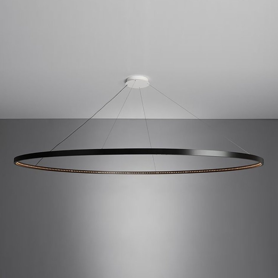 Люстра led 3-Ring Chandelier Золотая