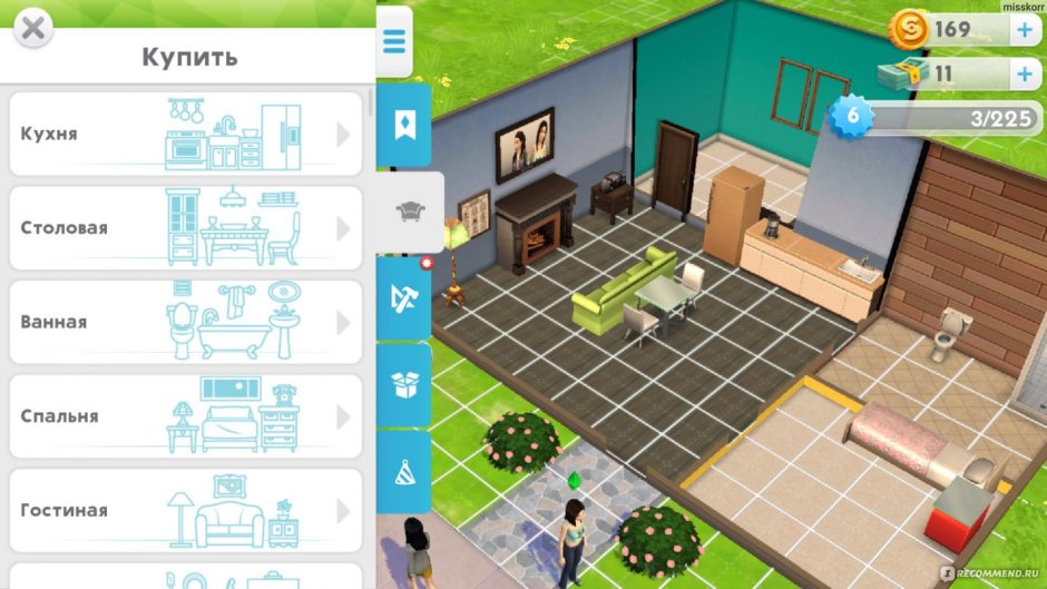 SIMS mobile дома