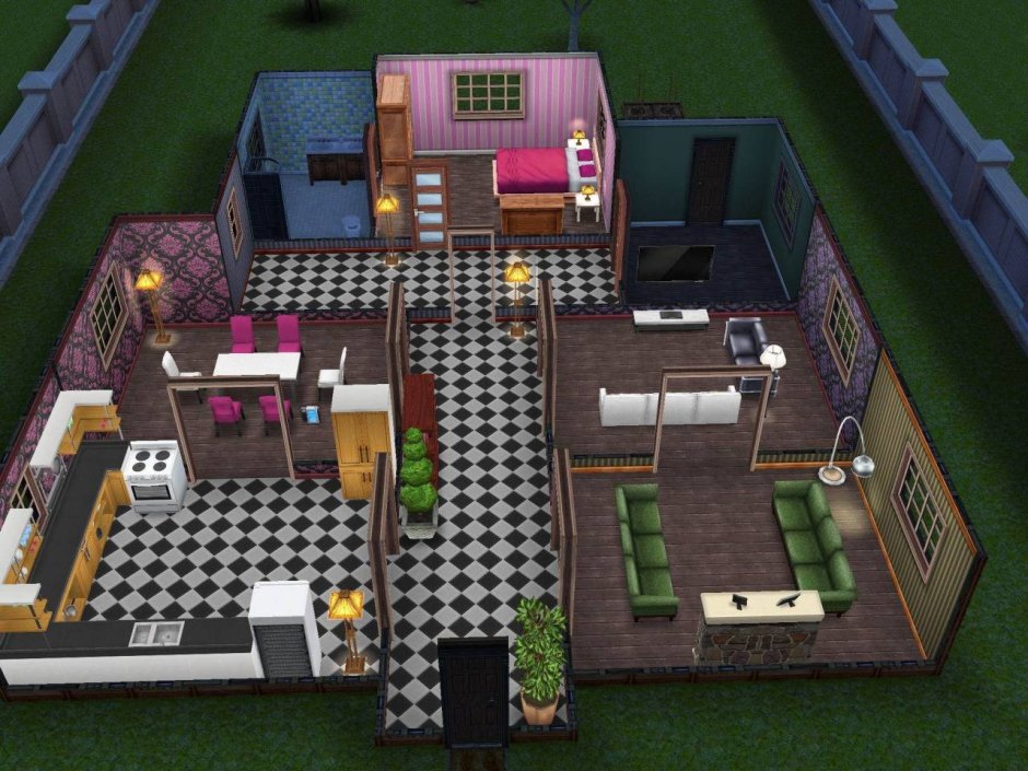 Дом в the SIMS FREEPLAY