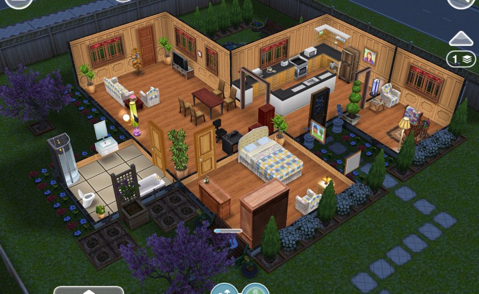 SIMS FREEPLAY пентхаусы