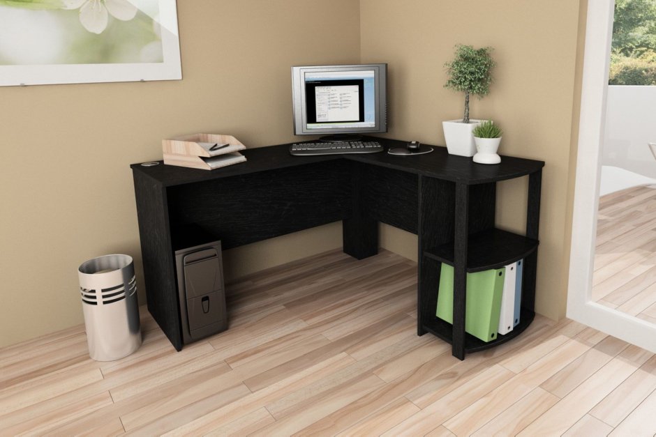 Стол компьютерный Homeoffice (белый, 1200х550х964 мм)