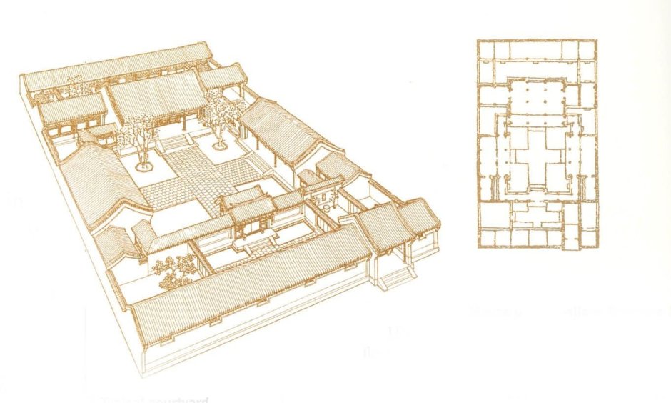Традиционный японский дом план