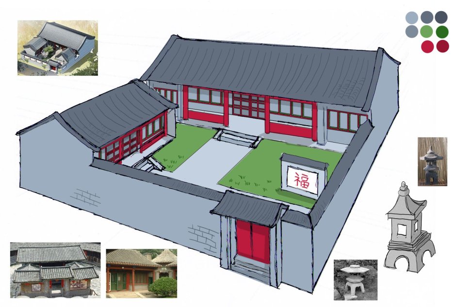 Проект японского дома с чертежами