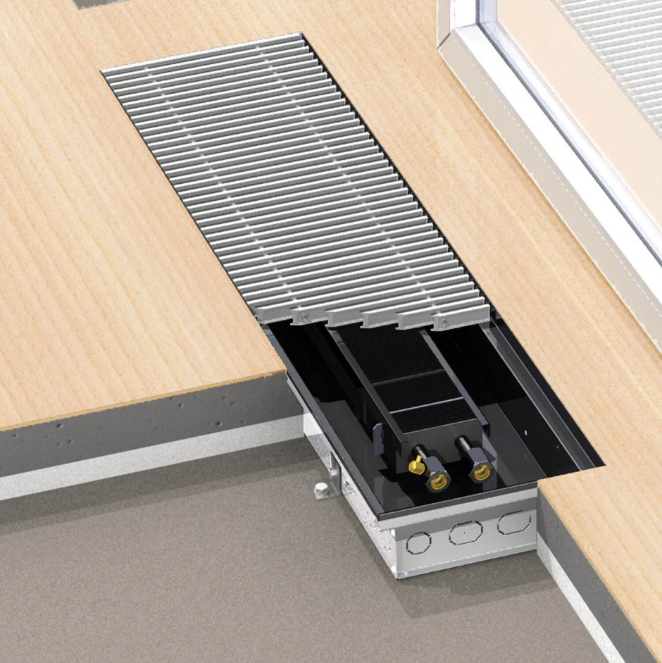 Конвектор внутрипольный Kermi Ascotherm Eco krn 81-210