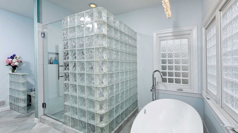 Стеклоблок Vitrablok Инка бесцветный