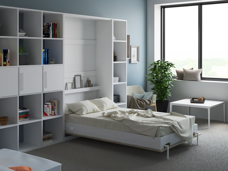 Easy DIY Murphy Bed