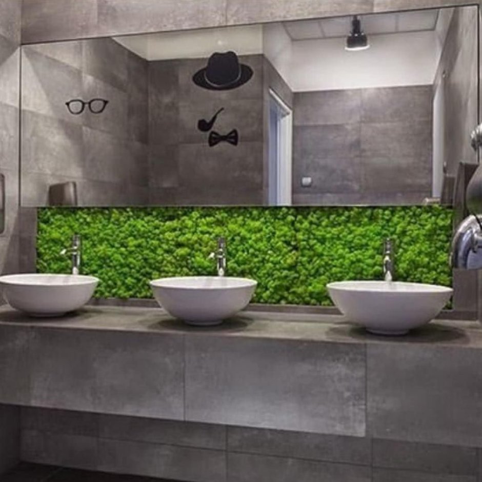 Вертикальное Озеленение в ванной