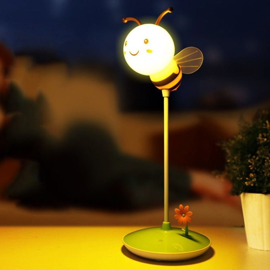 Светильник Пчелка желтая Honeybee Lamp