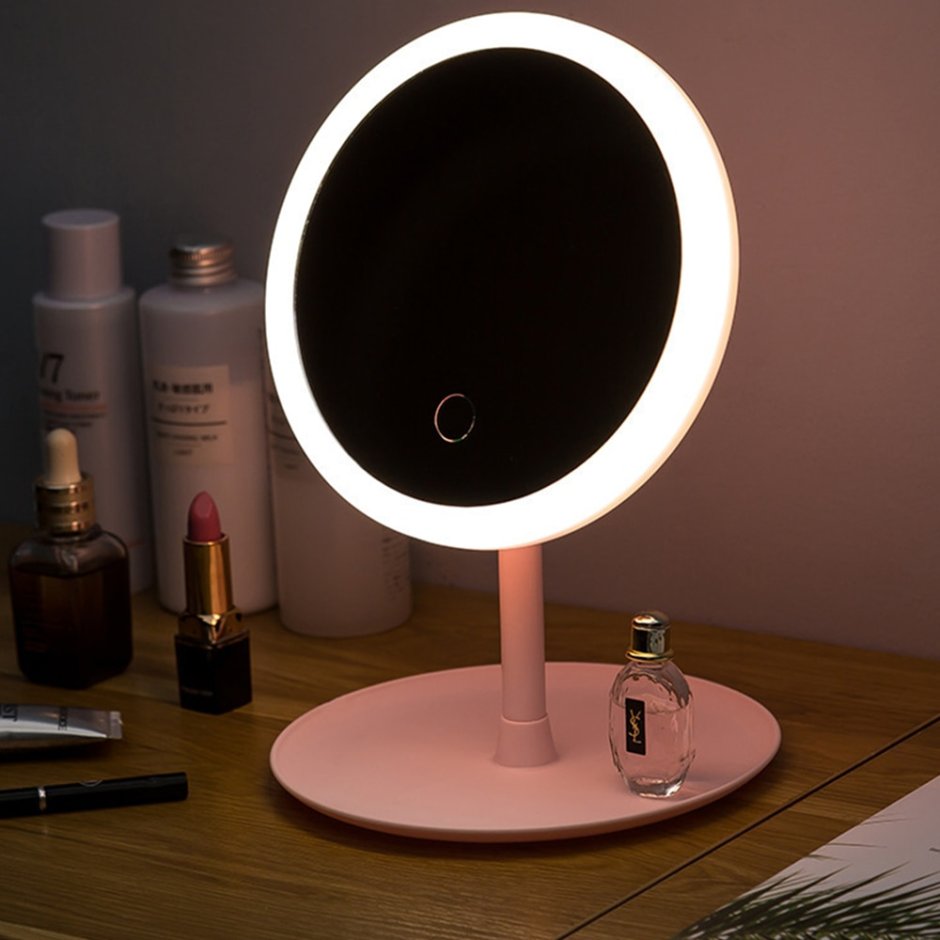 Настольное зеркало с подсветкой led Beauty Mirror