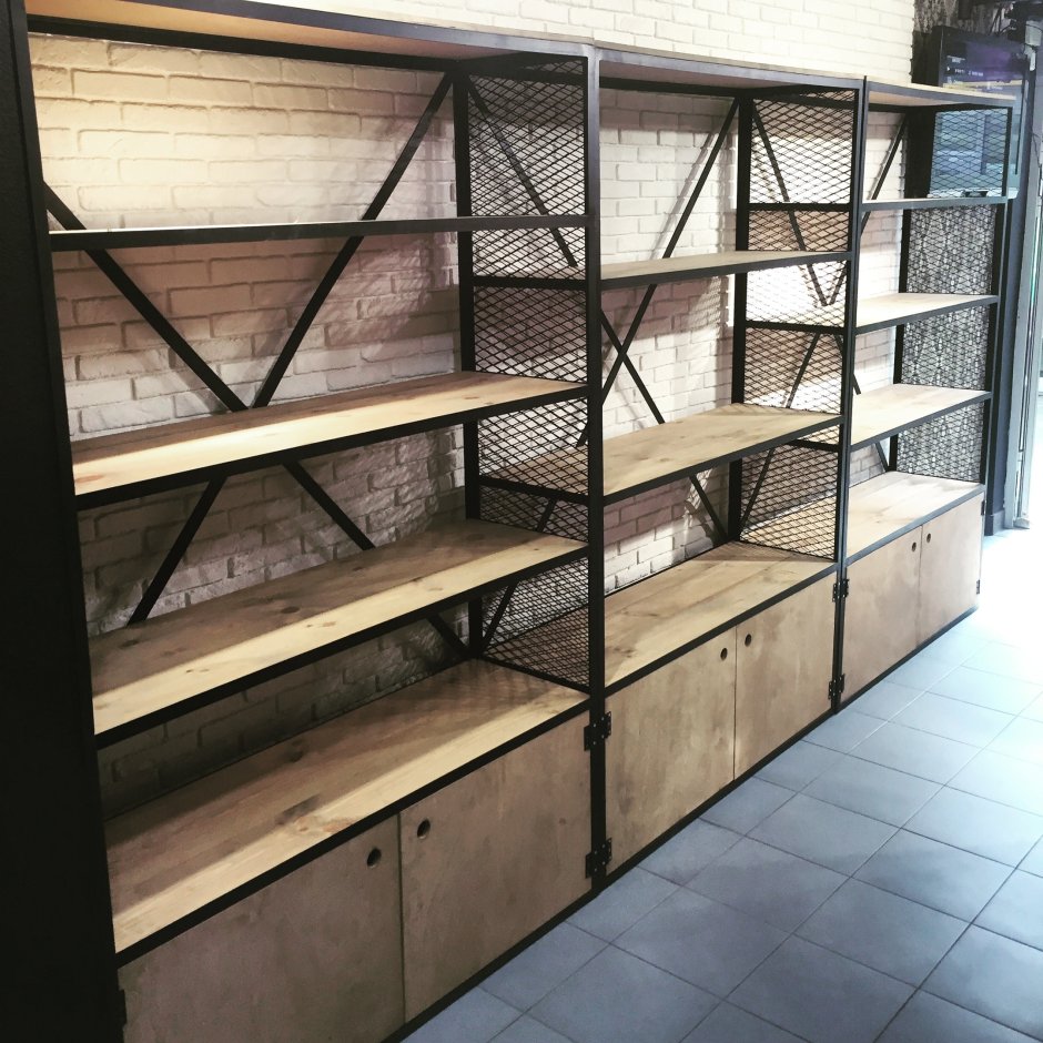 Стеллажи Stahler Loft