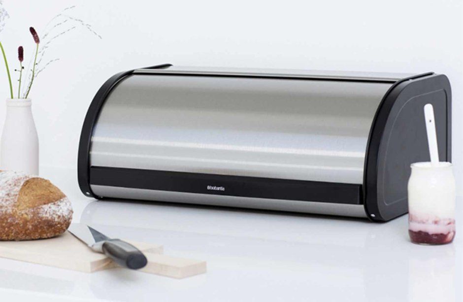 Хлебница Brabantia со сдвигающейся крышкой