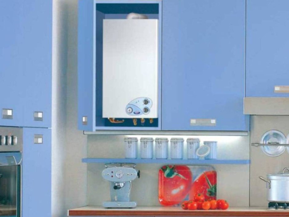 Газовый котел на кухне