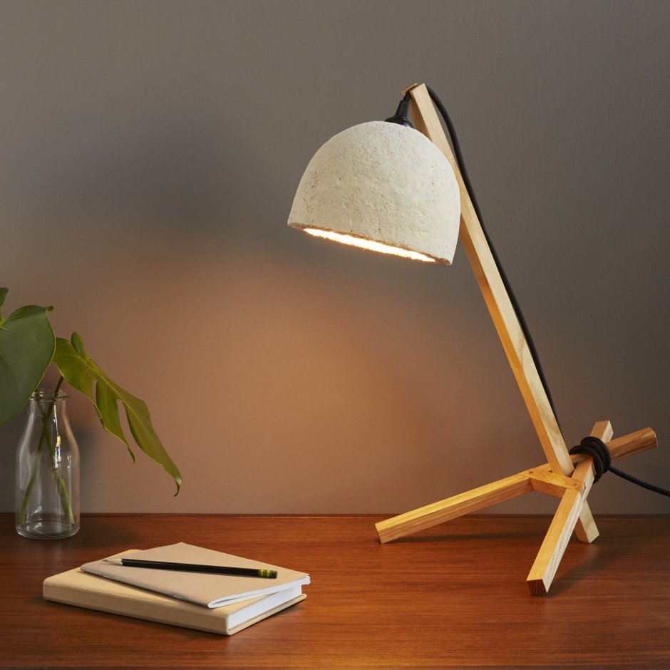 Настольный светильник Wood PUMPTABLE Lamp